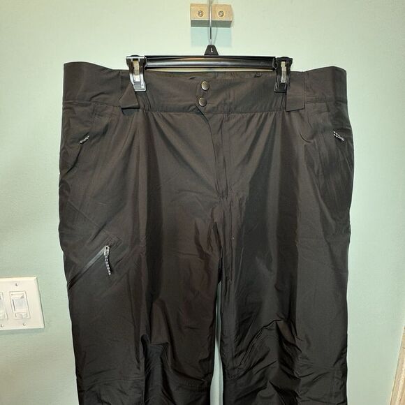 NEW Patagonia Insulated Powder Town Snow Ski Pants - Men's Size 2XL NWT Black - Picture 2 of 8